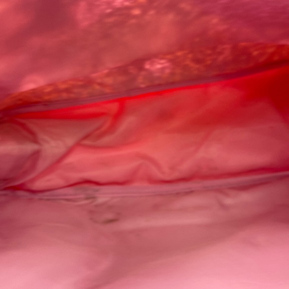 Disney Princess Travel Suitcase Bag Shoulder Strap Pink Sparkly - Picture 8 of 8